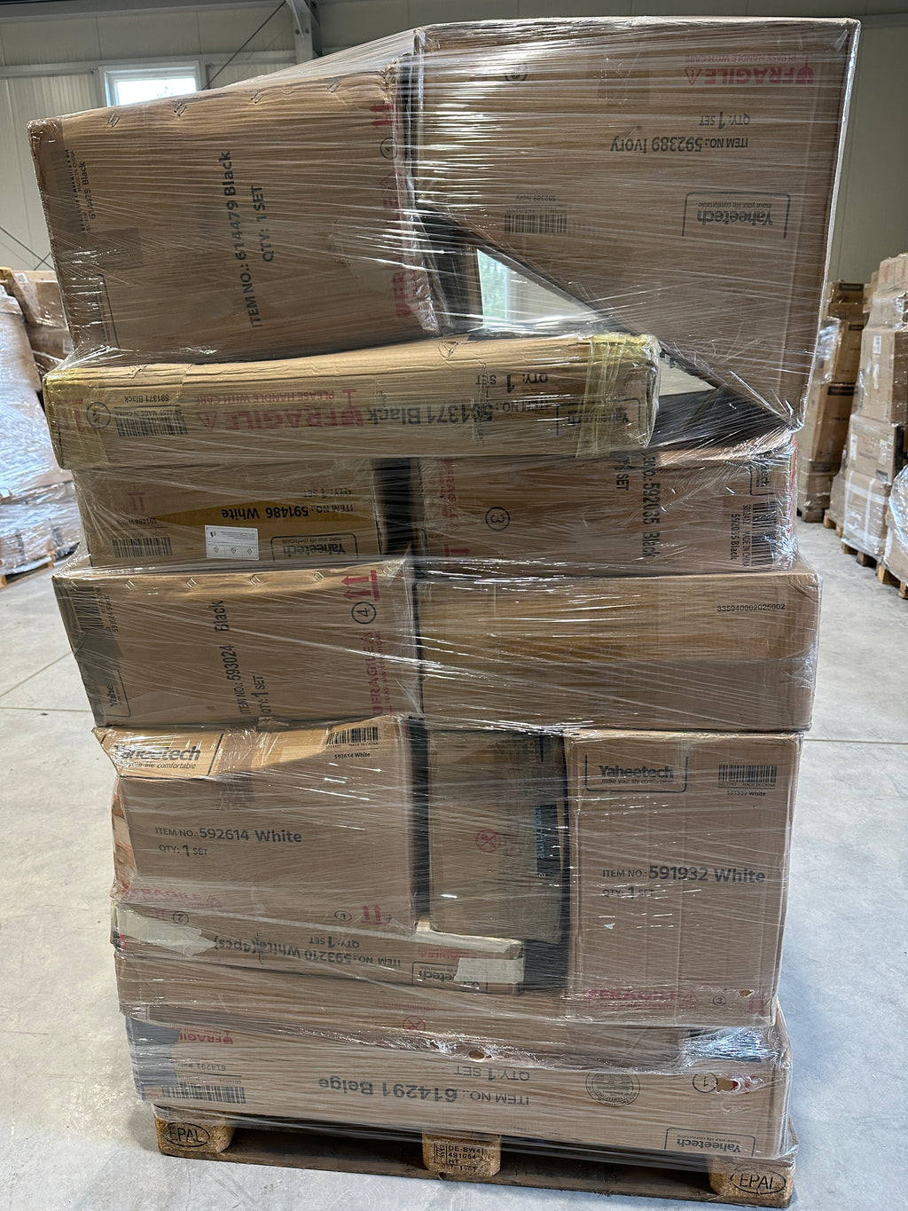 Yaheetech paletė Nr. 1