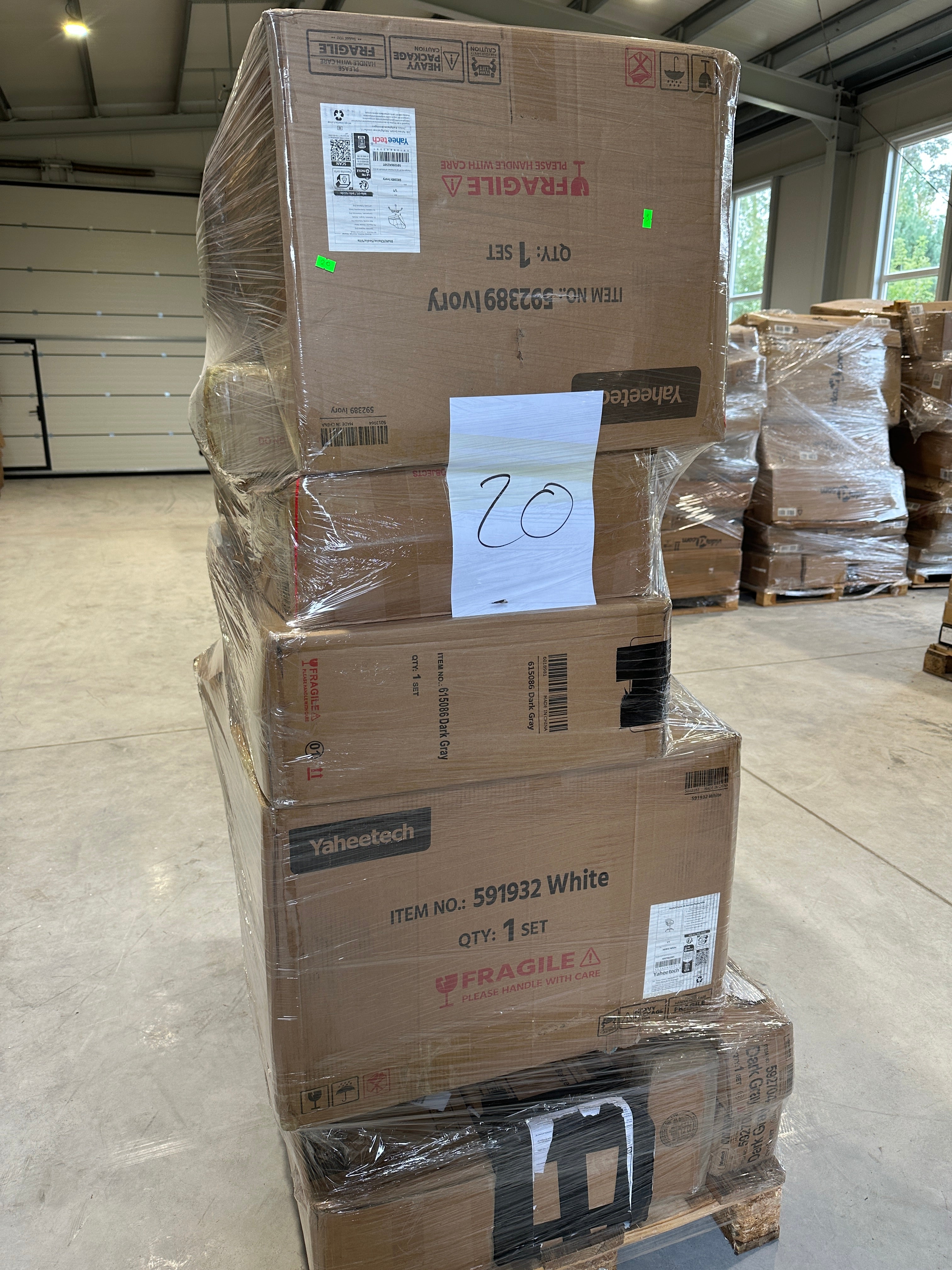 Yaheetech paletė Nr. 1