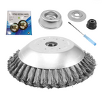 Paletė Plieninių ravėjimo šepečių galvučių