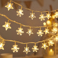 Girlianda žvaigždučių ir snaigių formos (6 metrai)