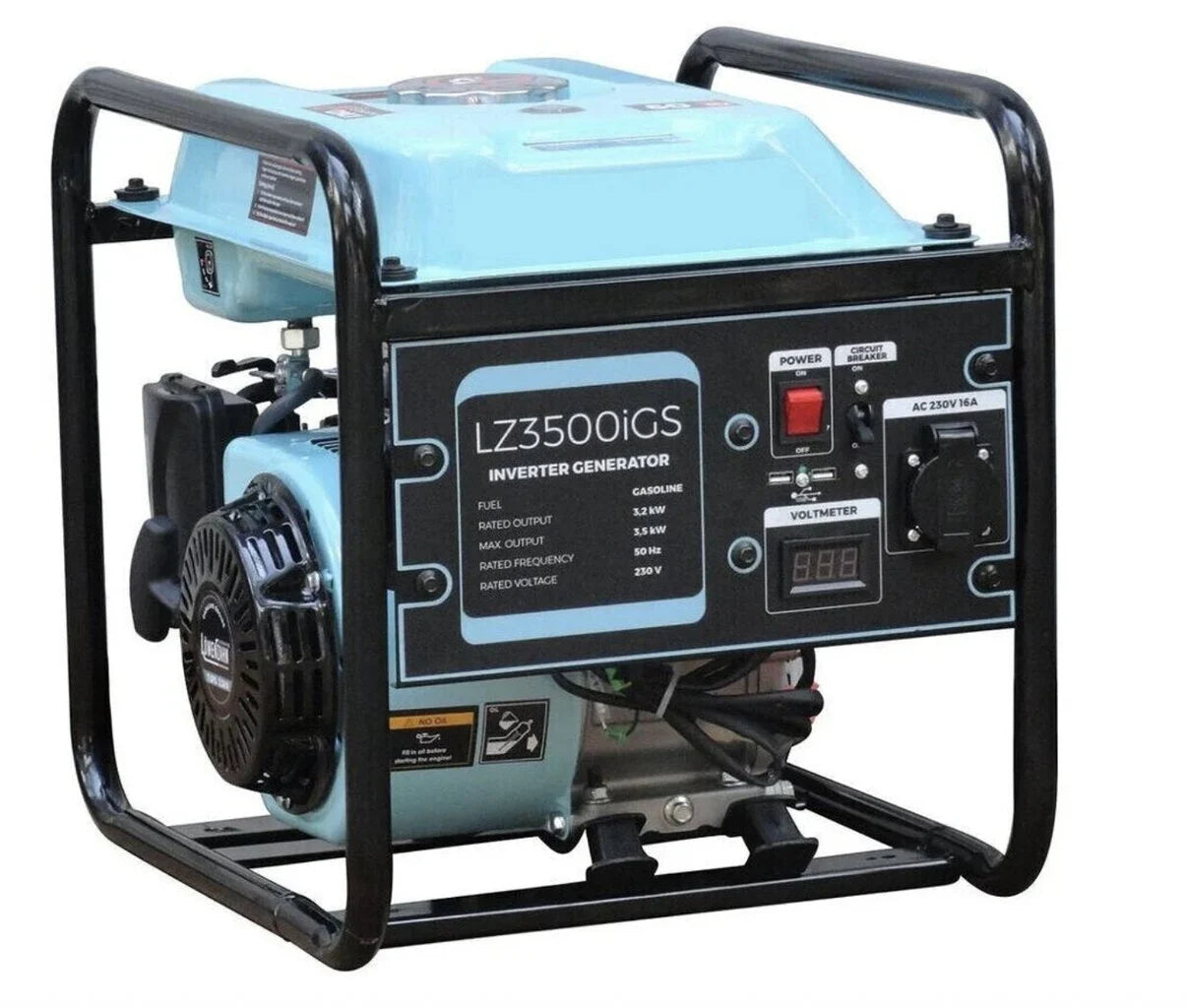 Benzininis inverterinis keturtaktis generatorius LowenZahn LZ3500iGS