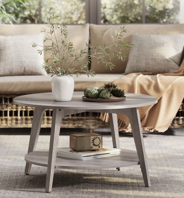 Medinis kavos staliukas